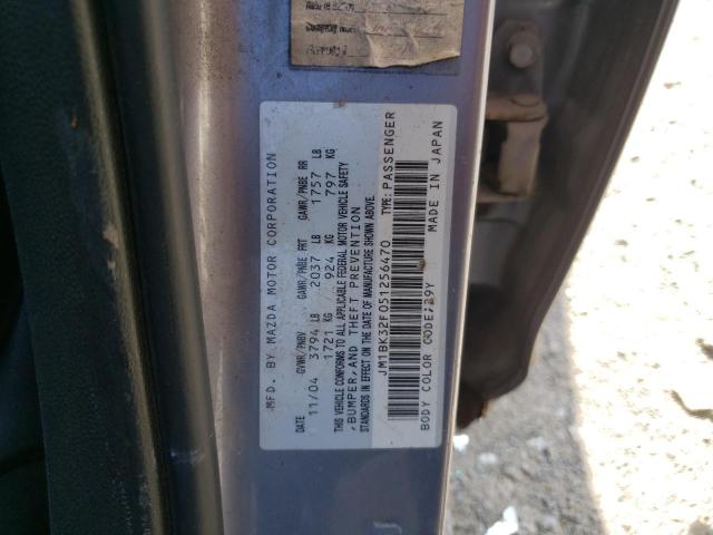 Photo 11 VIN: JM1BK32F051256470 - MAZDA 3 