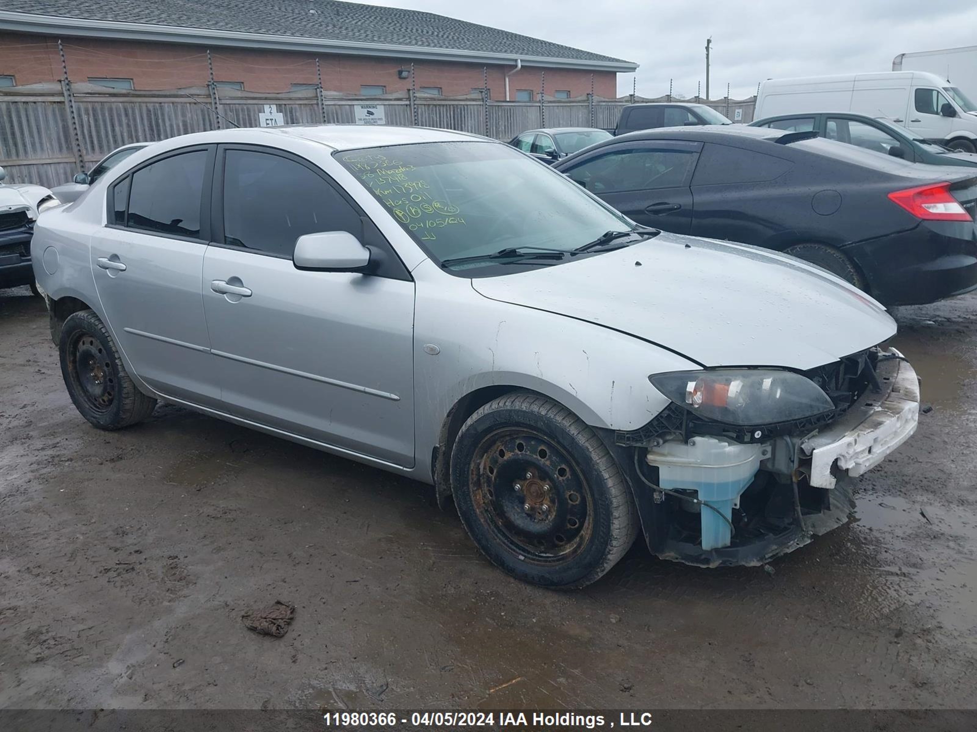 Photo 0 VIN: JM1BK32F081137418 - MAZDA 3 