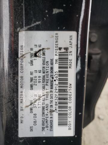 Photo 11 VIN: JM1BK32F291215635 - MAZDA 3 