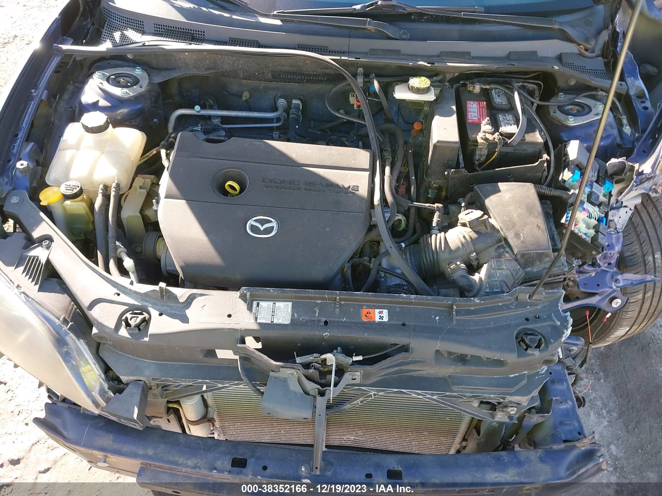 Photo 9 VIN: JM1BK32F291240552 - MAZDA 3 