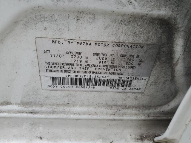 Photo 11 VIN: JM1BK32F481852041 - MAZDA 3 