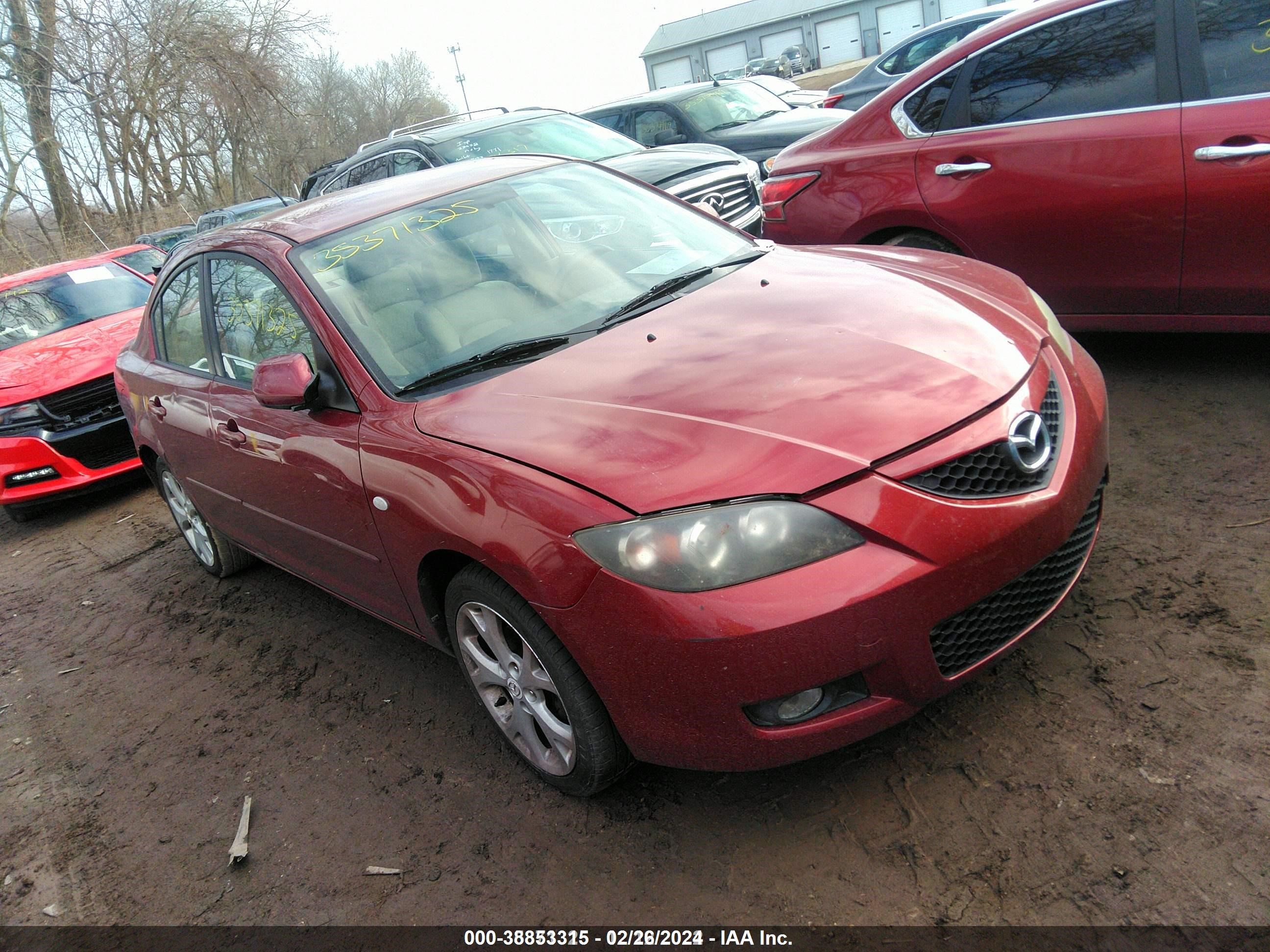 Photo 1 VIN: JM1BK32F491202059 - MAZDA 3 