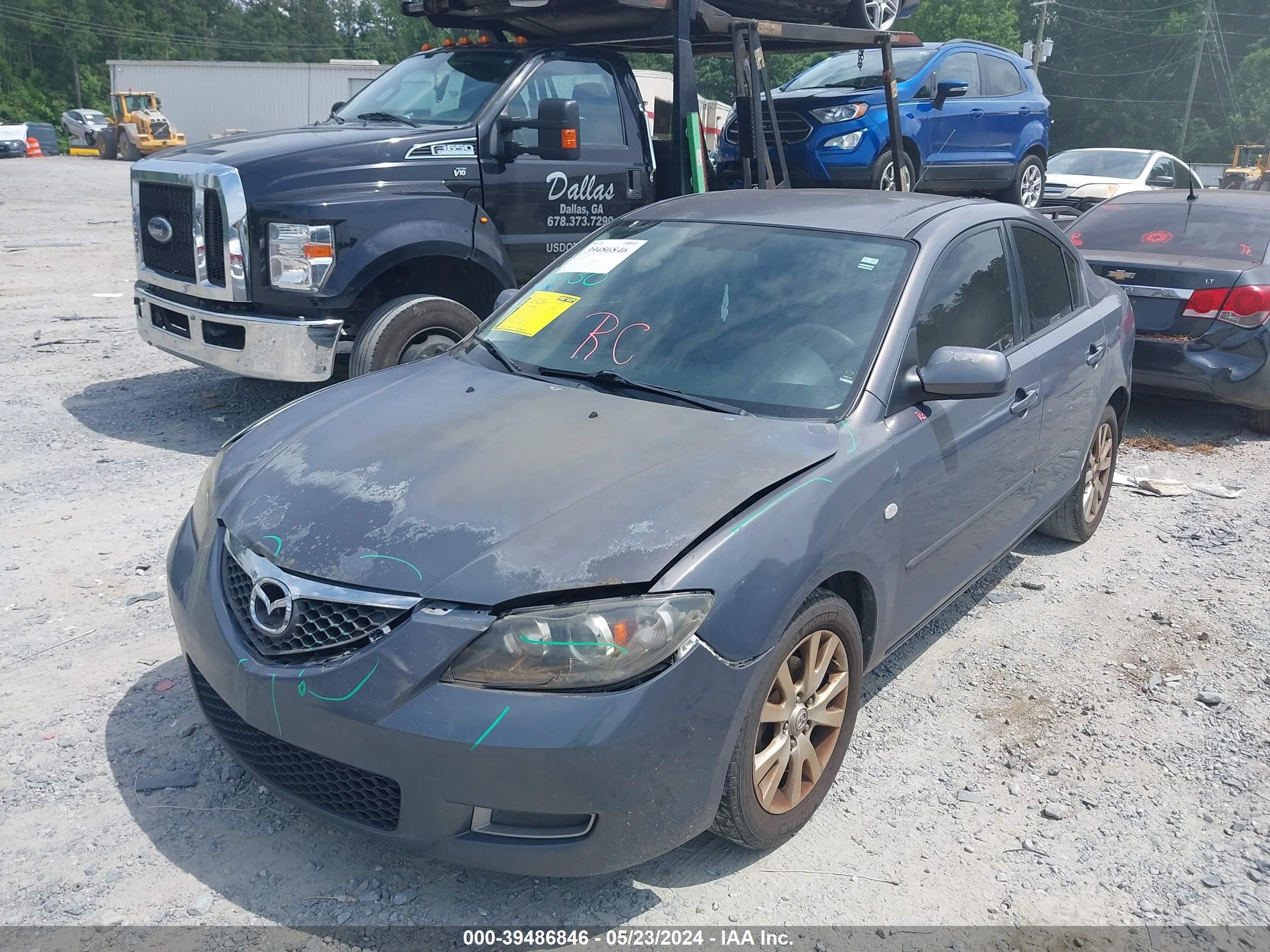 Photo 1 VIN: JM1BK32F581833014 - MAZDA 3 