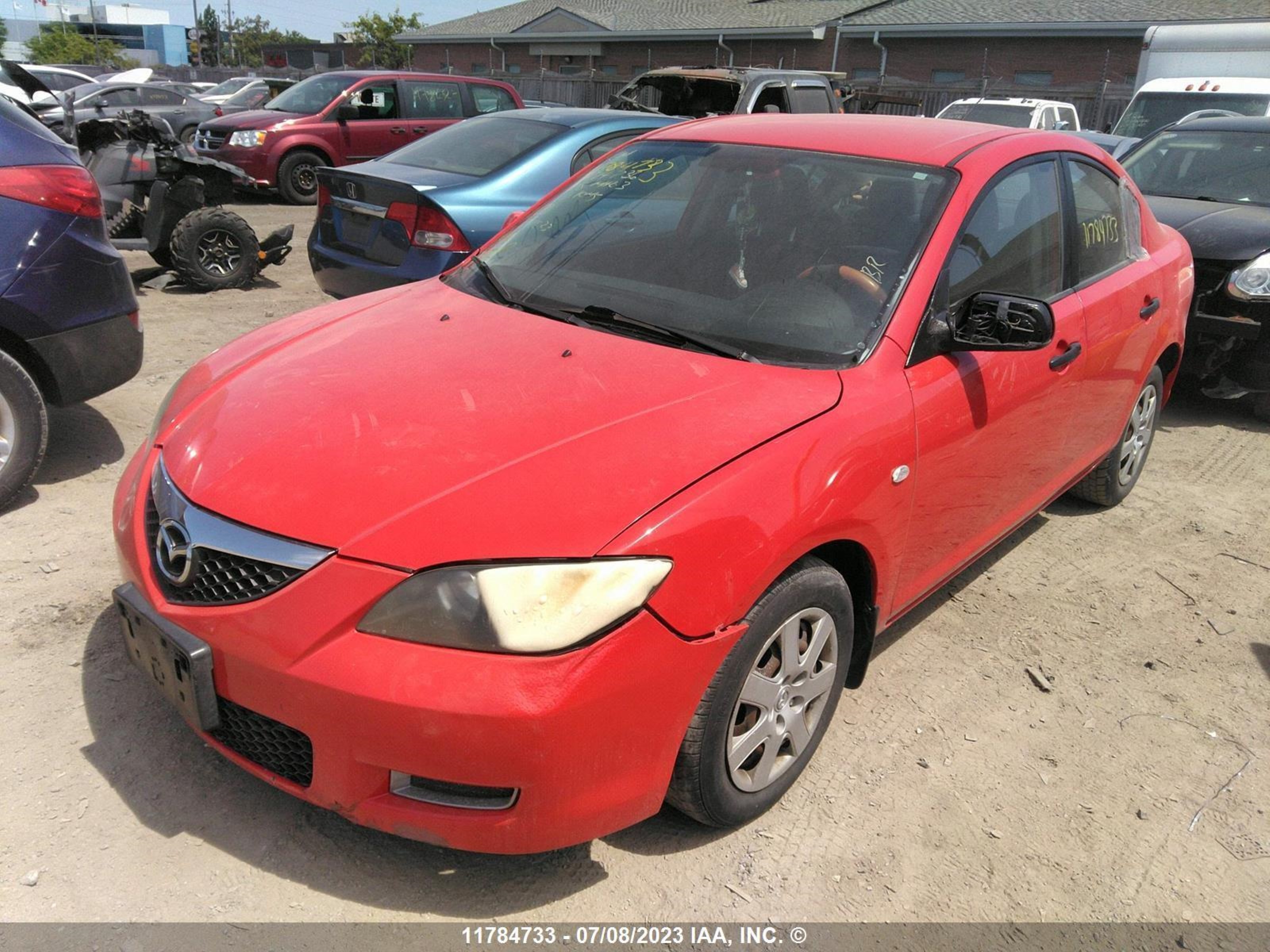 Photo 1 VIN: JM1BK32F681874736 - MAZDA 3 