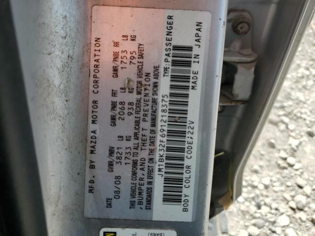 Photo 12 VIN: JM1BK32F691218375 - MAZDA 3 