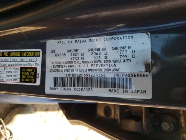 Photo 12 VIN: JM1BK32F691224368 - MAZDA 3 