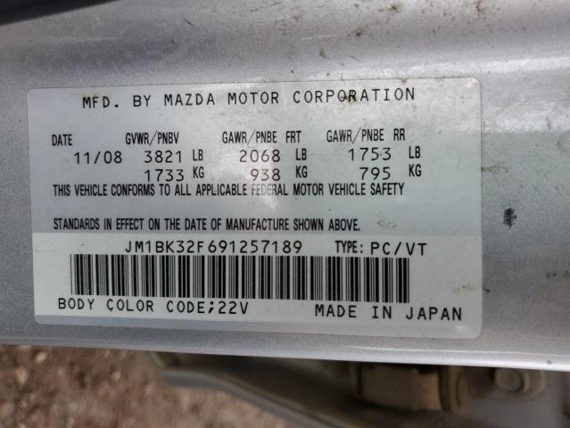 Photo 12 VIN: JM1BK32F691257189 - MAZDA 3 I 