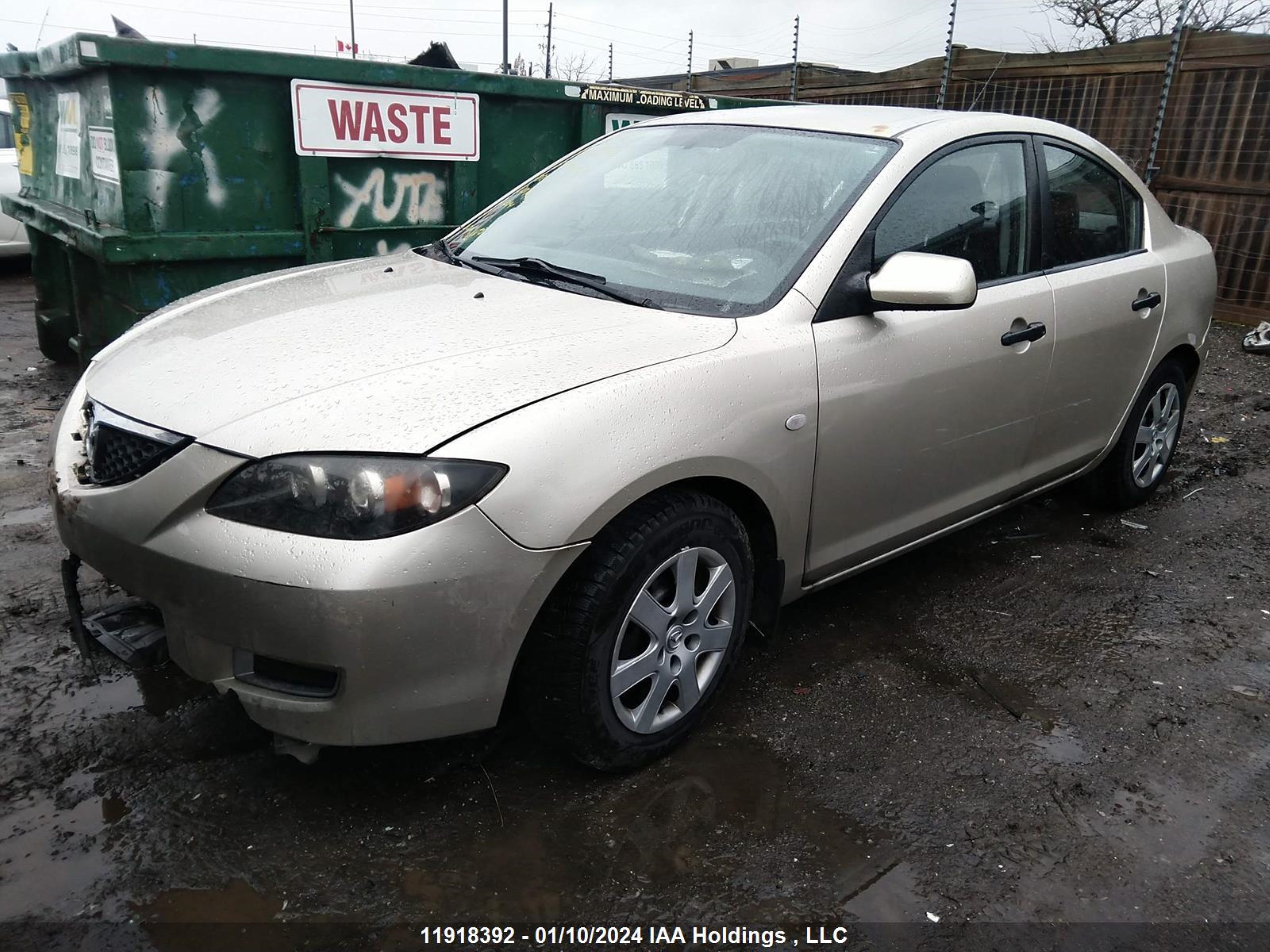 Photo 1 VIN: JM1BK32F771760792 - MAZDA 3 