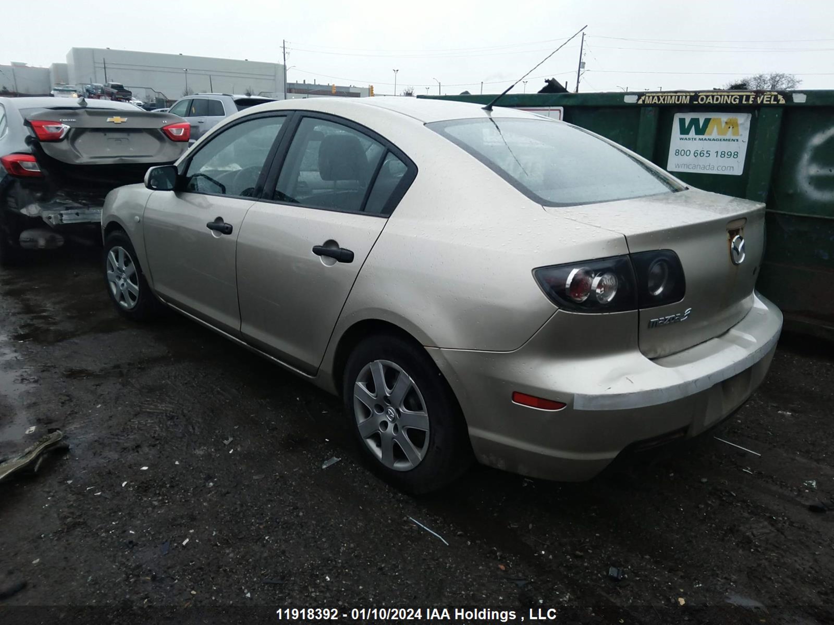 Photo 2 VIN: JM1BK32F771760792 - MAZDA 3 