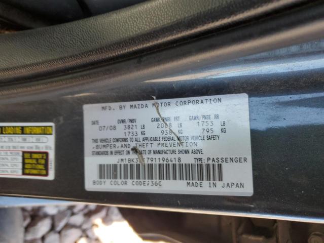 Photo 11 VIN: JM1BK32F791196418 - MAZDA 3 