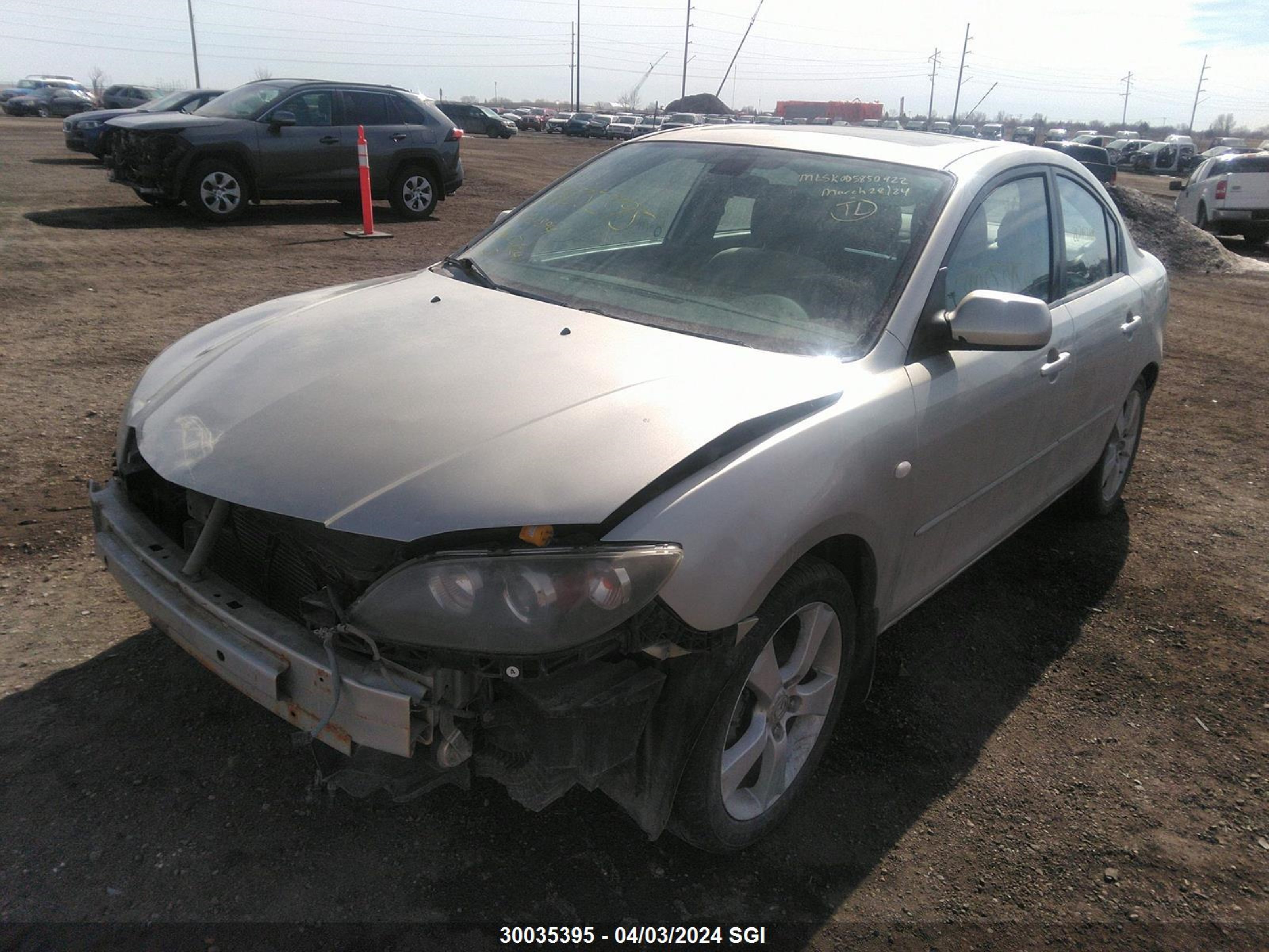 Photo 1 VIN: JM1BK32F791207594 - MAZDA 3 