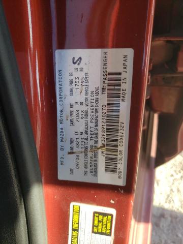 Photo 12 VIN: JM1BK32F891230270 - MAZDA 3 