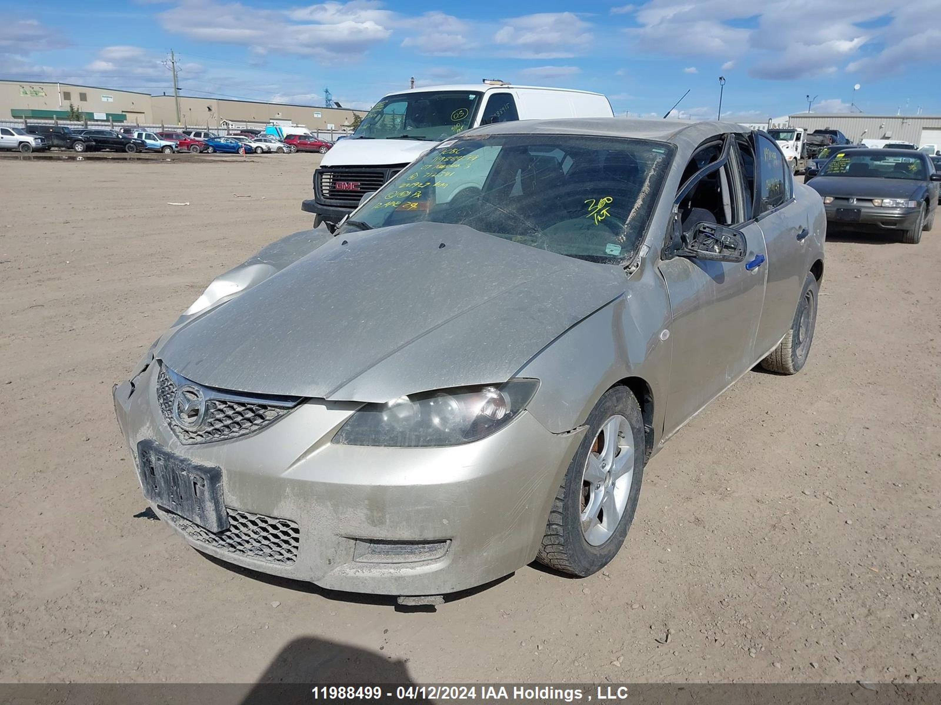 Photo 1 VIN: JM1BK32F971712341 - MAZDA 3 