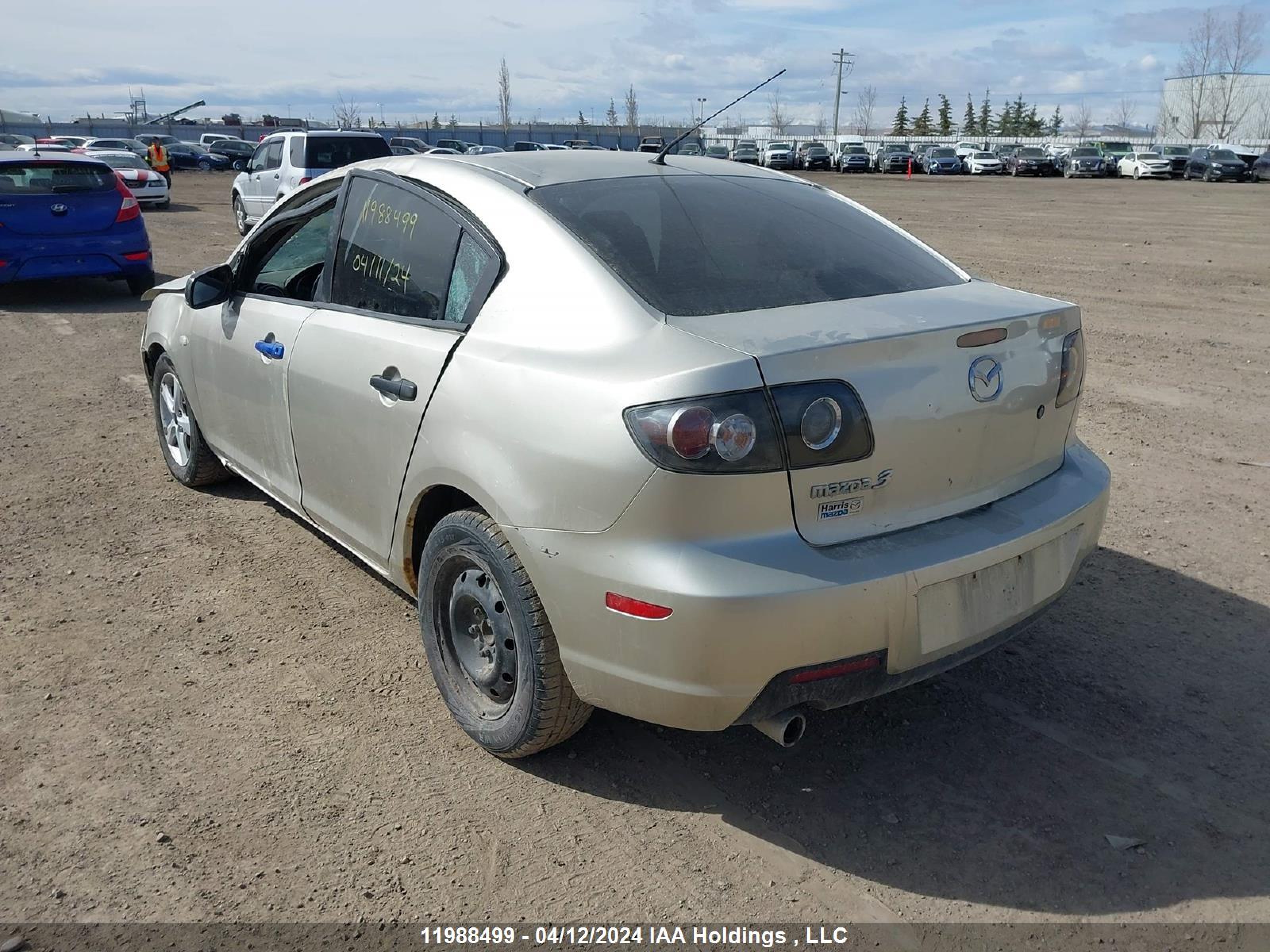 Photo 2 VIN: JM1BK32F971712341 - MAZDA 3 