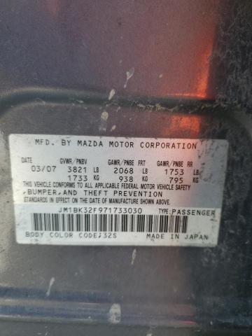 Photo 12 VIN: JM1BK32F971733030 - MAZDA 3 