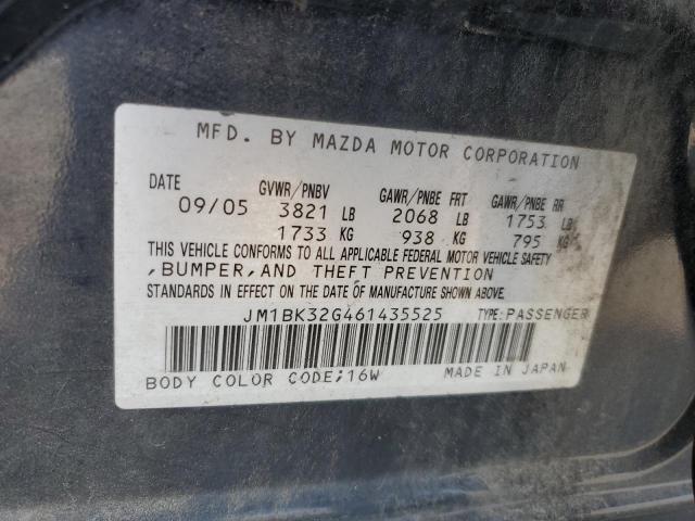 Photo 11 VIN: JM1BK32G461435525 - MAZDA 3 