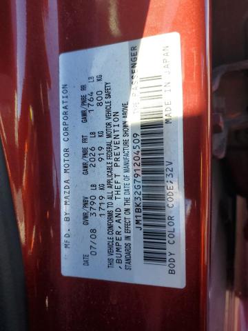 Photo 11 VIN: JM1BK32G791204509 - MAZDA 3 I 