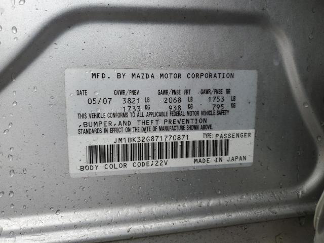 Photo 11 VIN: JM1BK32G871770871 - MAZDA 3 I 