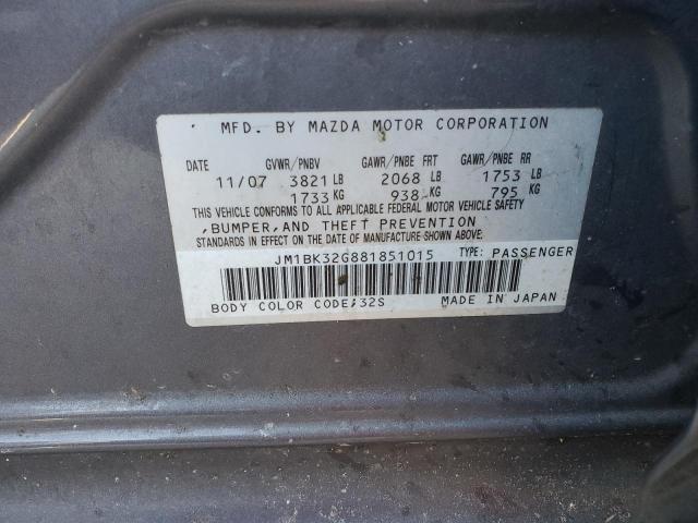 Photo 11 VIN: JM1BK32G881851015 - MAZDA 3 I 