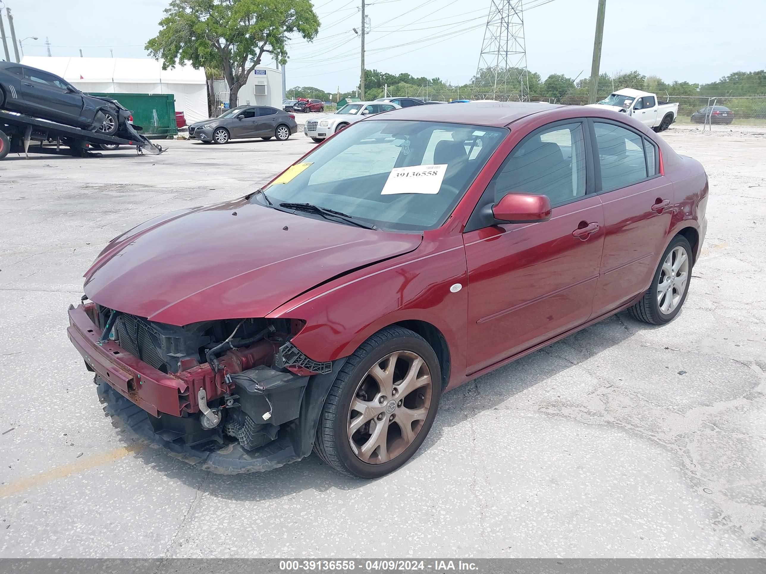 Photo 1 VIN: JM1BK32G991233378 - MAZDA 3 