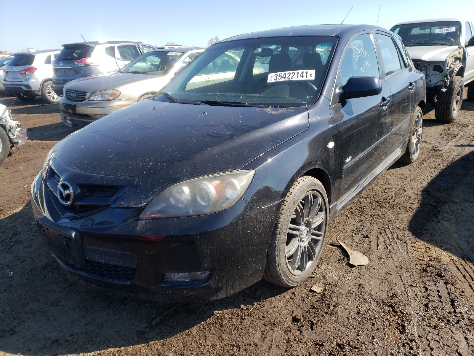 Photo 1 VIN: JM1BK343171752190 - MAZDA 3 HATCHBAC 