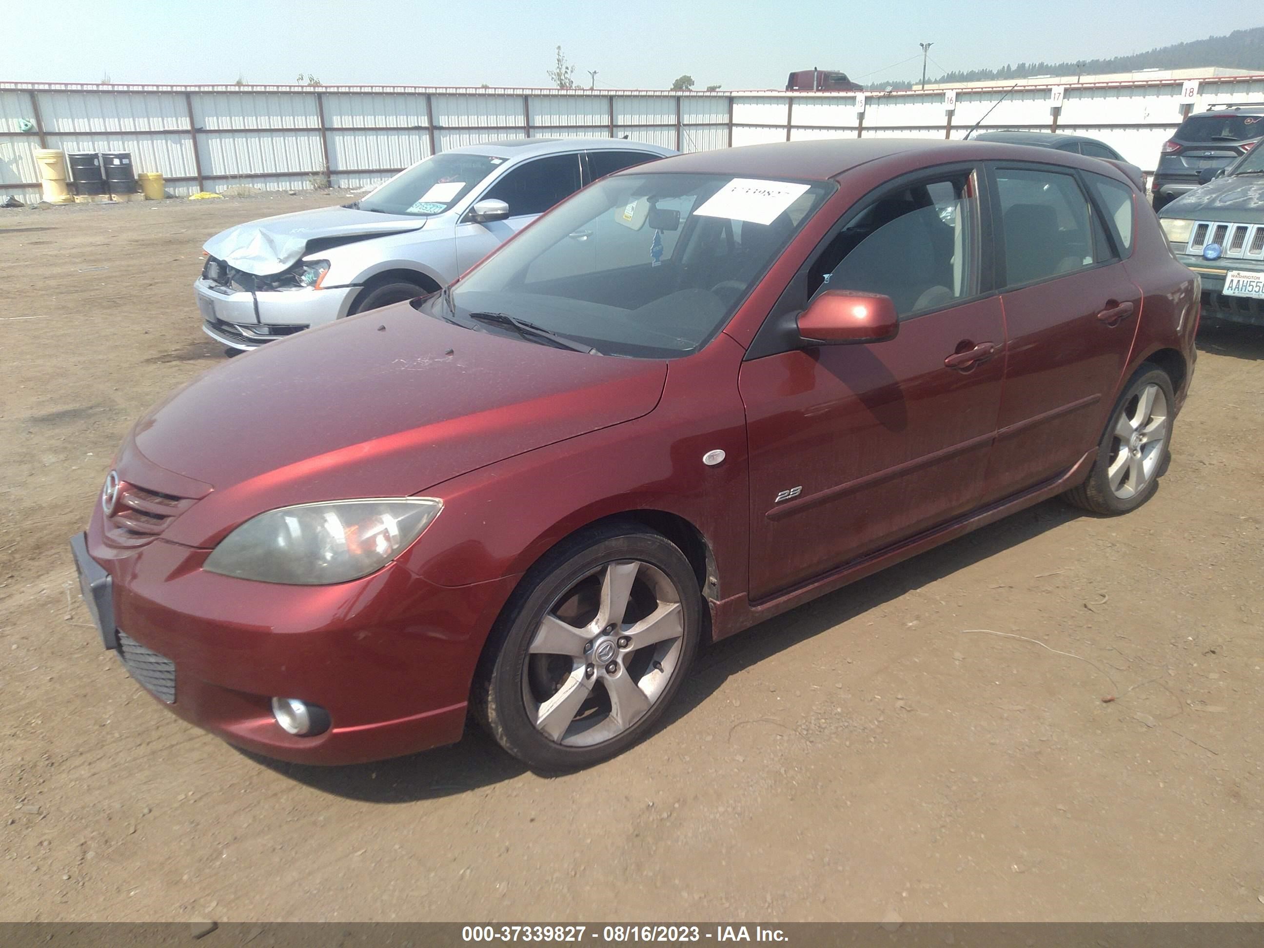 Photo 1 VIN: JM1BK343361543287 - MAZDA 3 