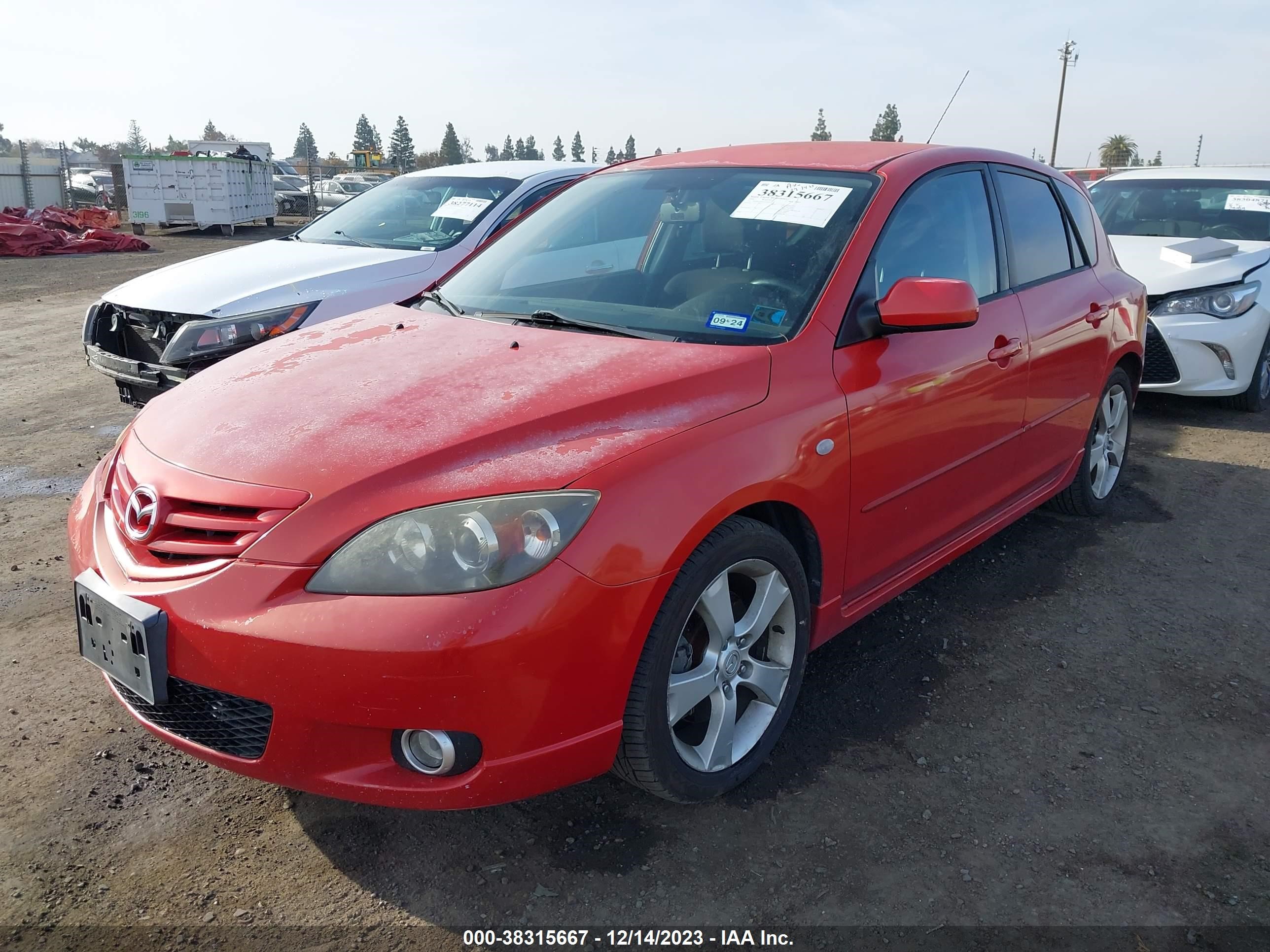 Photo 1 VIN: JM1BK343X41126455 - MAZDA 3 