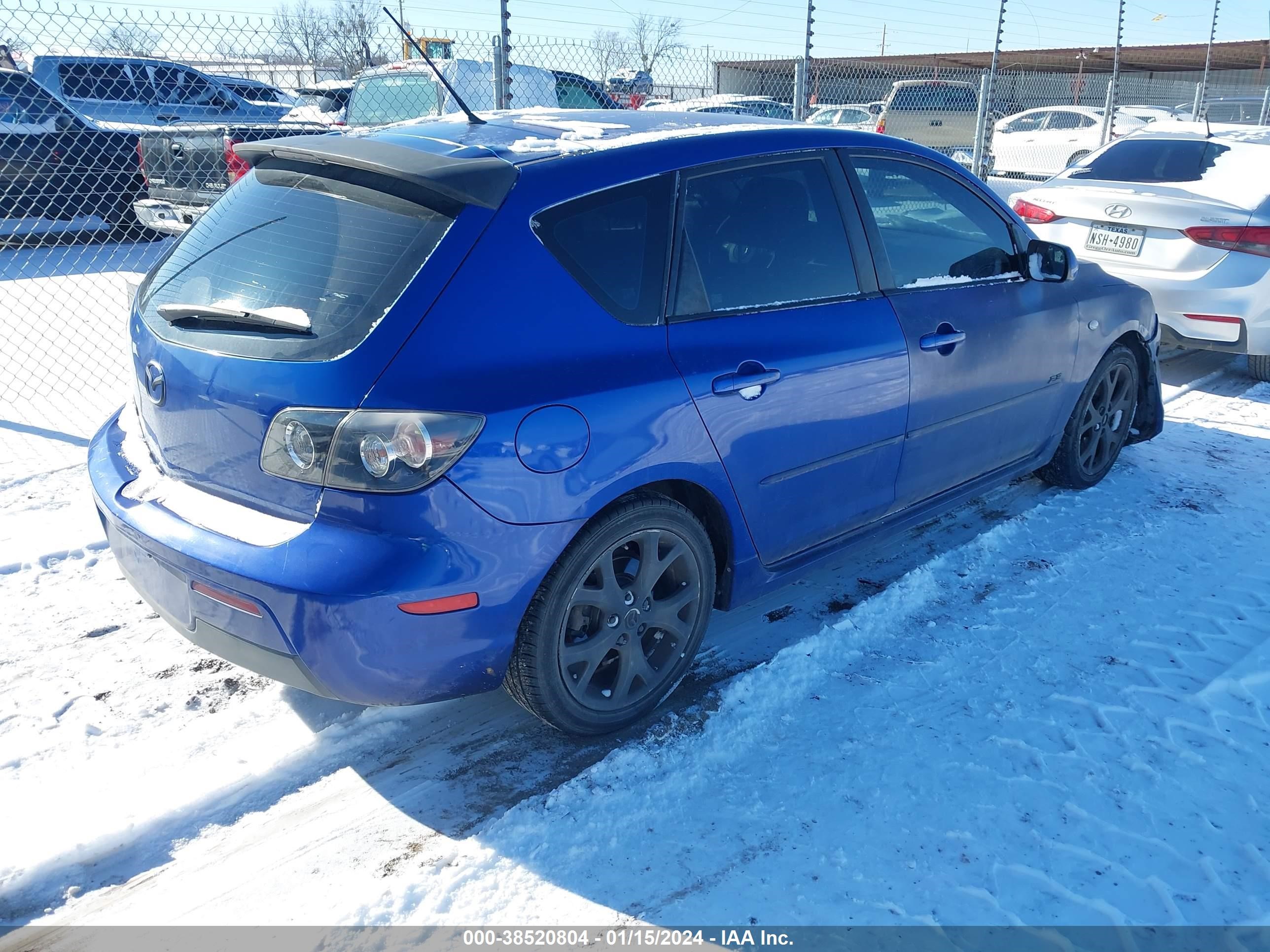 Photo 3 VIN: JM1BK344081839492 - MAZDA 3 