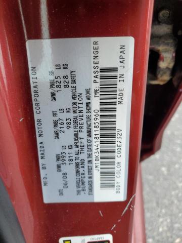 Photo 11 VIN: JM1BK344181185960 - MAZDA 3 HATCHBAC 