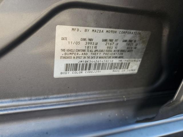 Photo 11 VIN: JM1BK344261458238 - MAZDA 3 HATCHBAC 