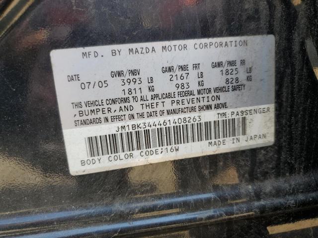 Photo 11 VIN: JM1BK344461408263 - MAZDA 3 HATCHBAC 