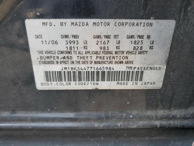 Photo 11 VIN: JM1BK344771665984 - MAZDA 3 HATCHBAC 