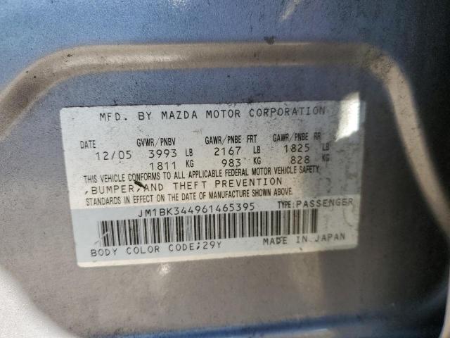 Photo 11 VIN: JM1BK344961465395 - MAZDA MAZDA3 