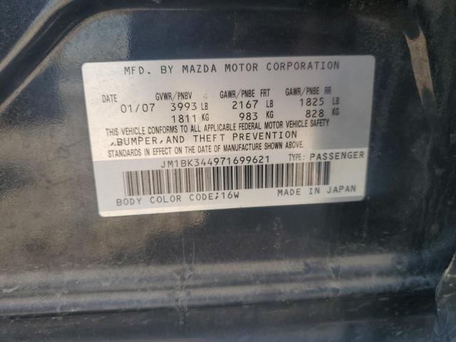 Photo 11 VIN: JM1BK344971699621 - MAZDA MAZDA3 