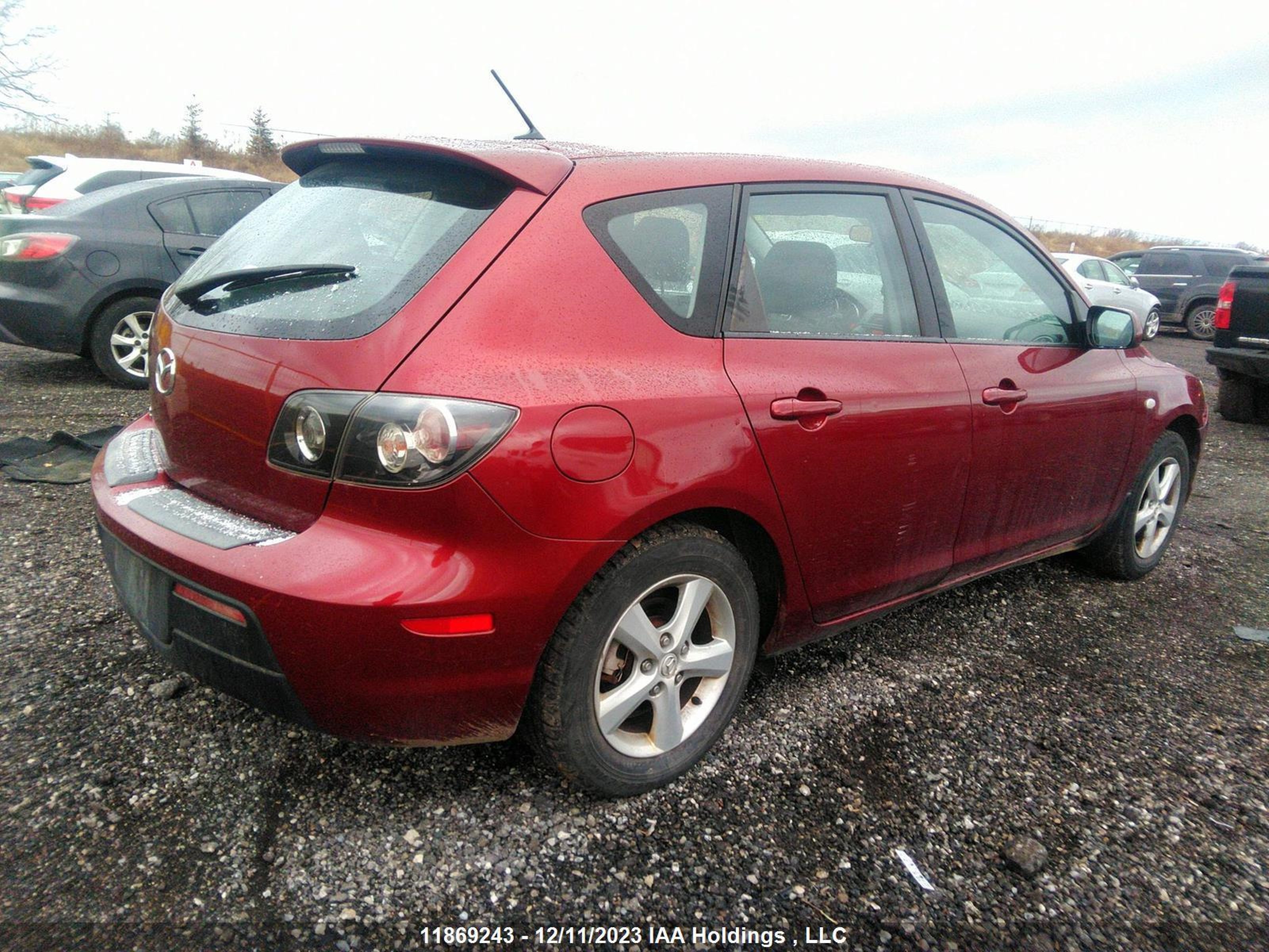 Photo 3 VIN: JM1BK34F881107029 - MAZDA 3 