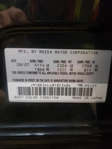 Photo 11 VIN: JM1BK34L481813484 - MAZDA ALL OTHER 