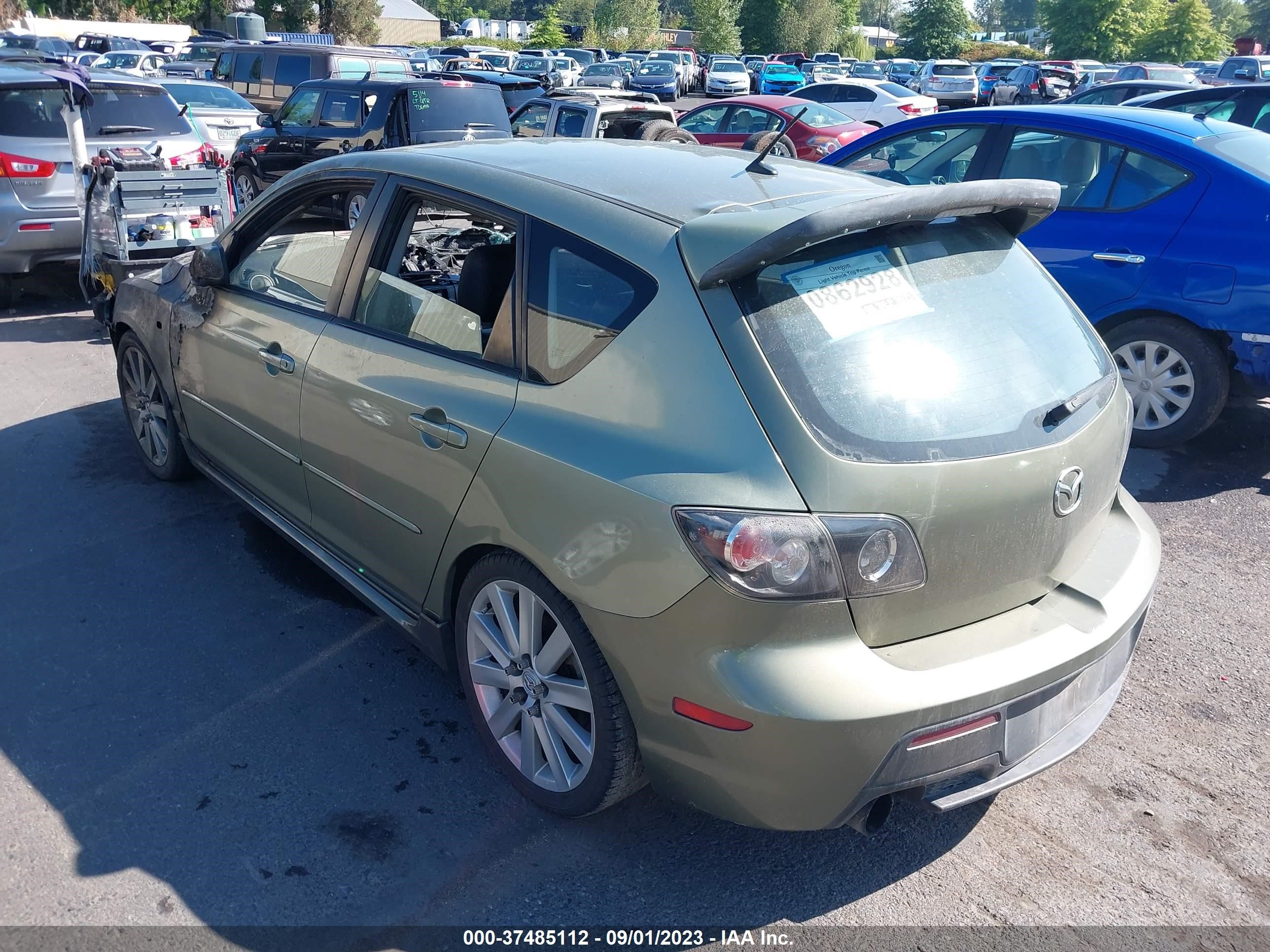 Photo 2 VIN: JM1BK34M591190502 - MAZDA 3 