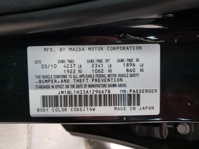 Photo 9 VIN: JM1BL1H33A1296678 - MAZDA MAZDASPEED 