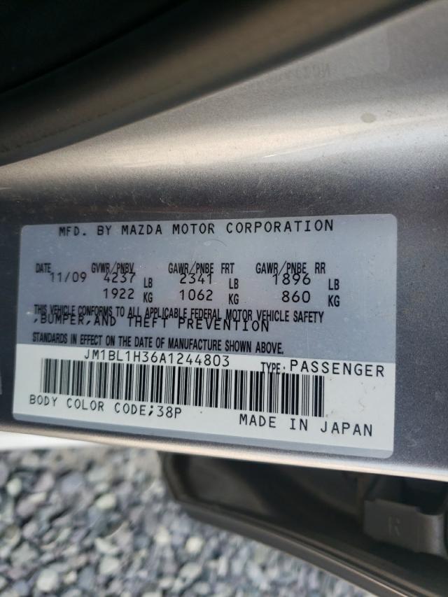 Photo 9 VIN: JM1BL1H36A1244803 - MAZDA SPEED 3 