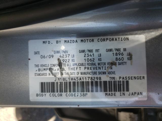 Photo 9 VIN: JM1BL1H45A1178298 - MAZDA SPEED 3 