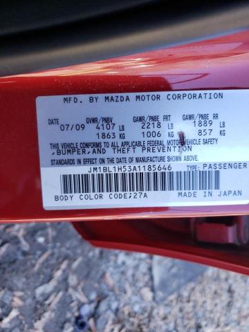 Photo 9 VIN: JM1BL1H53A1185646 - MAZDA 3 S 