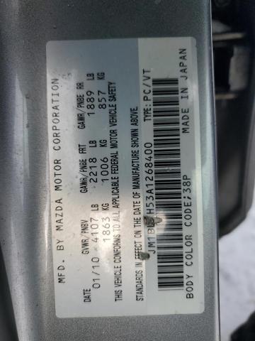 Photo 11 VIN: JM1BL1H53A1268400 - MAZDA MAZDA3 