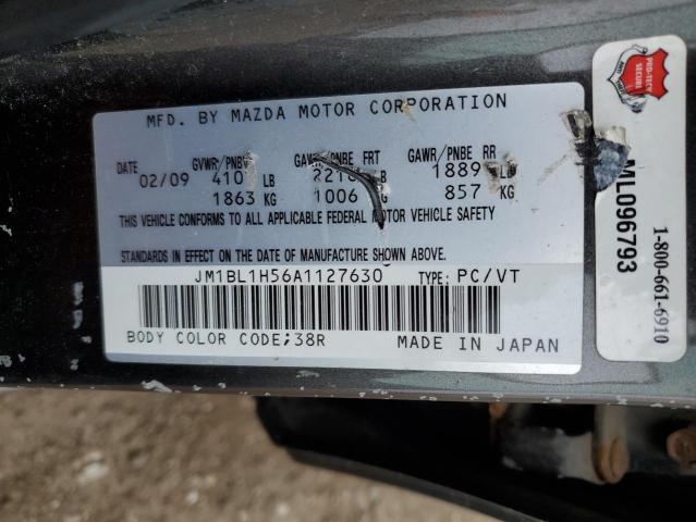 Photo 12 VIN: JM1BL1H56A1127630 - MAZDA MAZDA3 