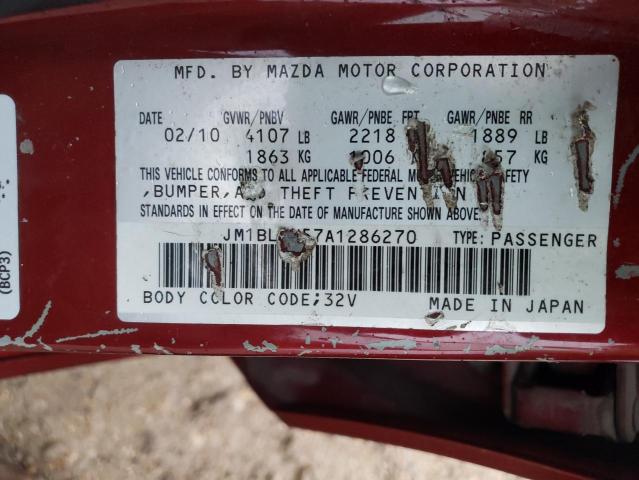 Photo 9 VIN: JM1BL1H57A1286270 - MAZDA 3 S 