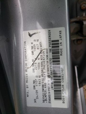 Photo 12 VIN: JM1BL1H58A1150570 - MAZDA MAZDA3 