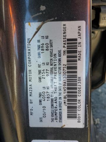 Photo 11 VIN: JM1BL1H59A1300752 - MAZDA MAZDA3 