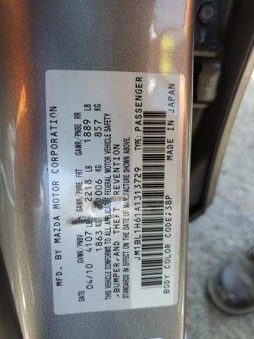 Photo 12 VIN: JM1BL1H61A1313729 - MAZDA MAZDA3 