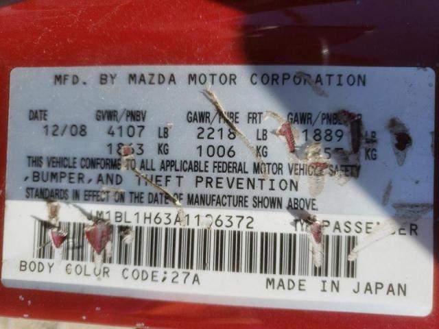 Photo 11 VIN: JM1BL1H63A1106372 - MAZDA 3 S 