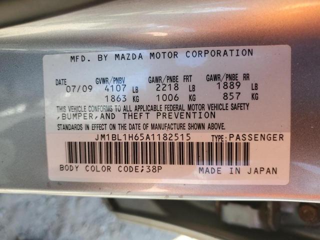 Photo 9 VIN: JM1BL1H65A1182515 - MAZDA MAZDA3 S 