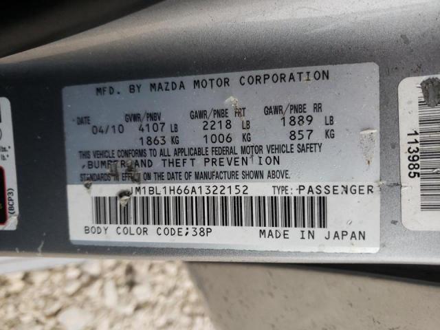 Photo 9 VIN: JM1BL1H66A1322152 - MAZDA 3 